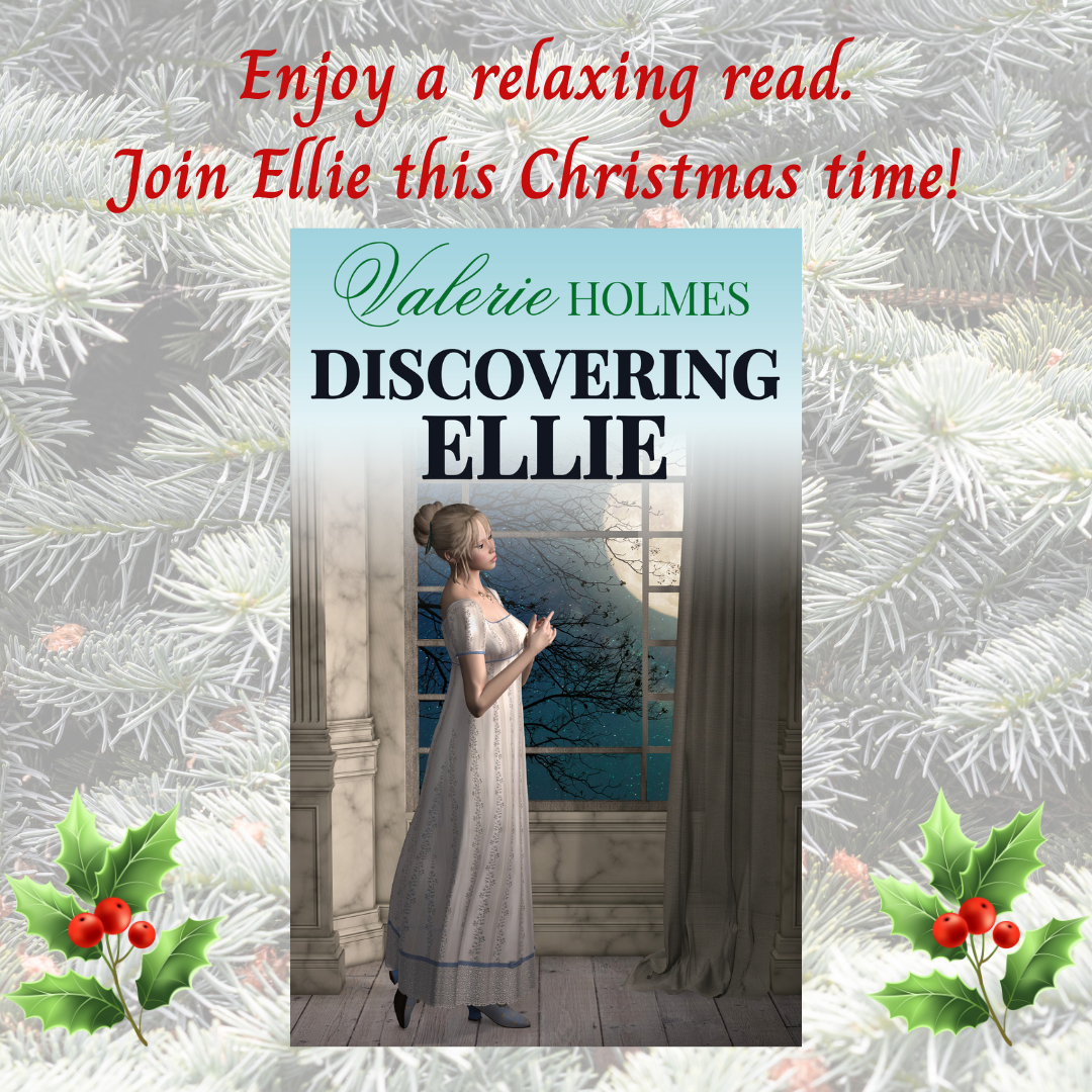 Relax, this Christmas time and share Phoebe’s adventure and romanceon the North East coast in Regency times.