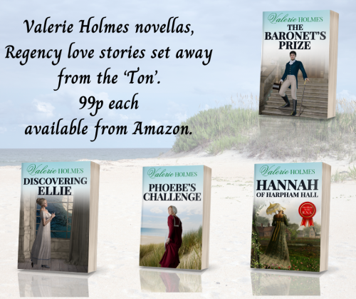 Valerie Holmes novellas. 99p each available in